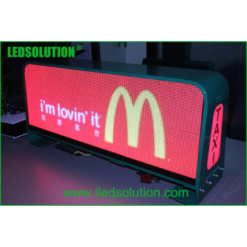 Taxi Top LED Sign para publicidad dinámica Taxi Top LED Display